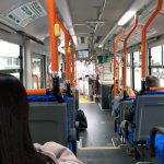 Picture of bus interior shows it to be quite small compared to most US buses.